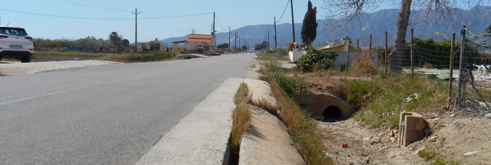 Estat actual del ferm de la via